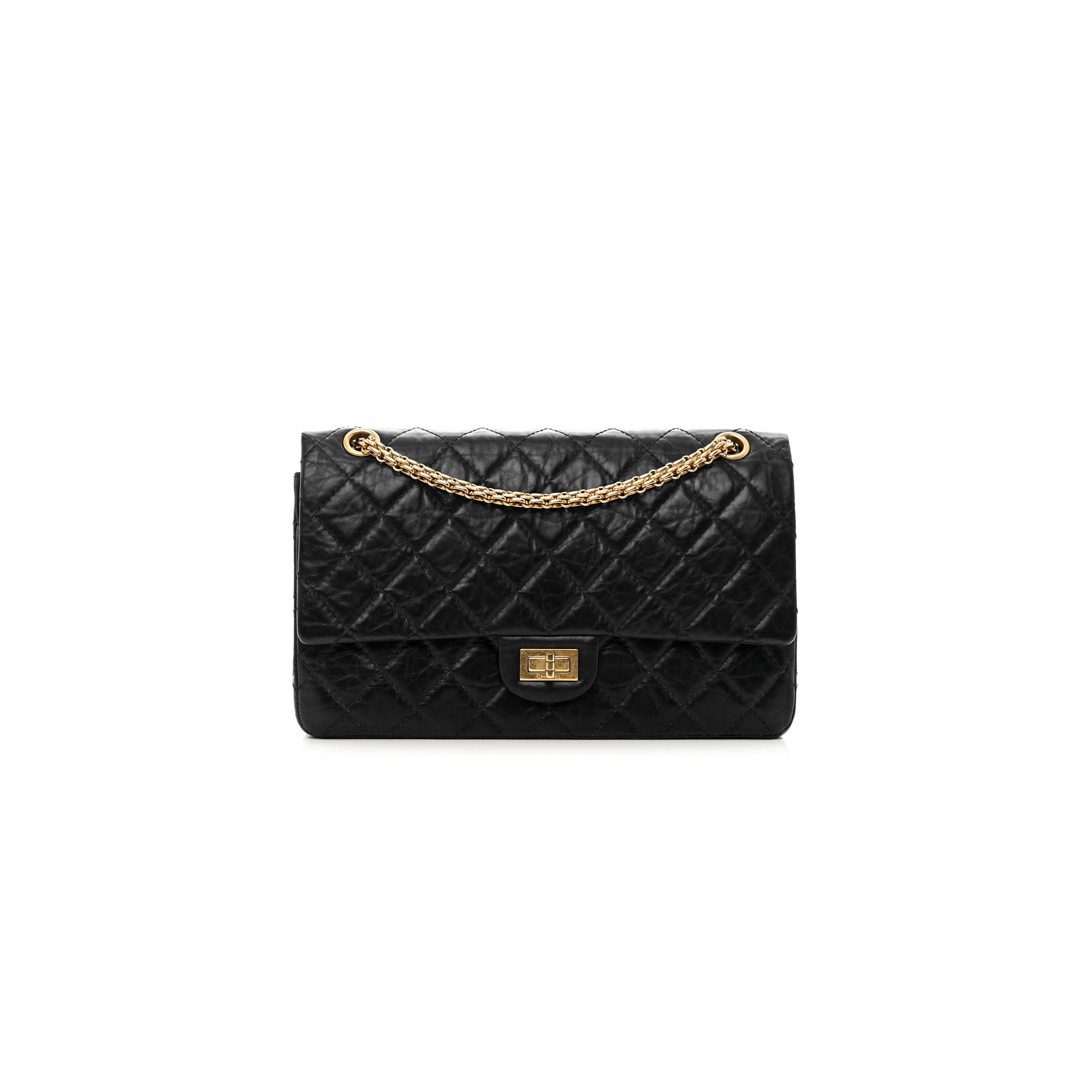 CHANEL MAXI 2.55 HANDBAG A37590 Y04634 C3906 (31.5*20*10cm)